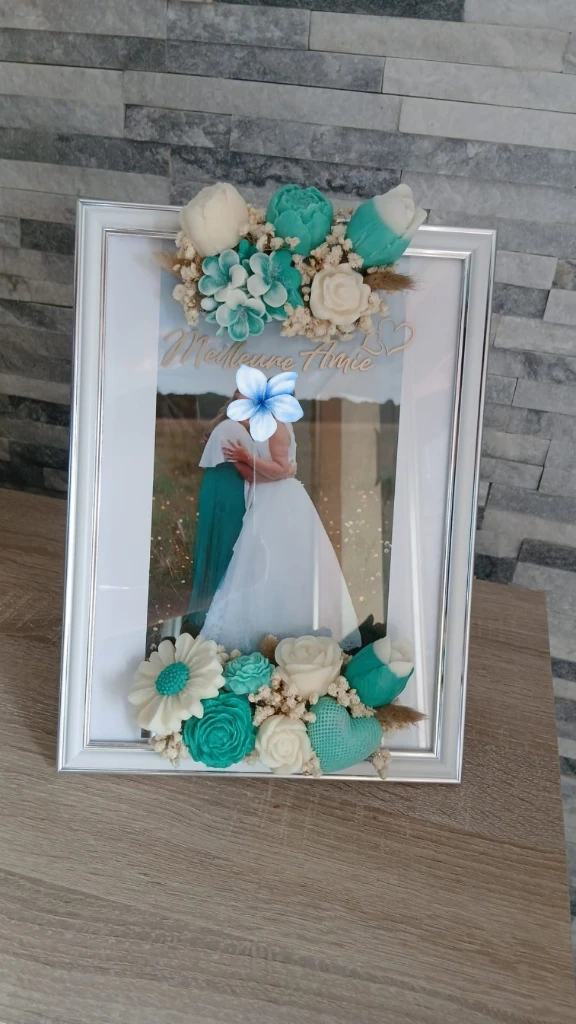 Grand Cadre Cadeau - Meilleure Amie - Mariage & Souvenir